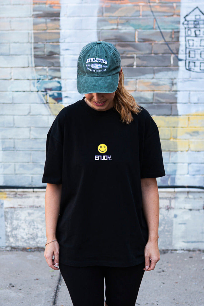 ENJOY. | Heavy Cotton oversized T-Shirt | Front- & Backprint