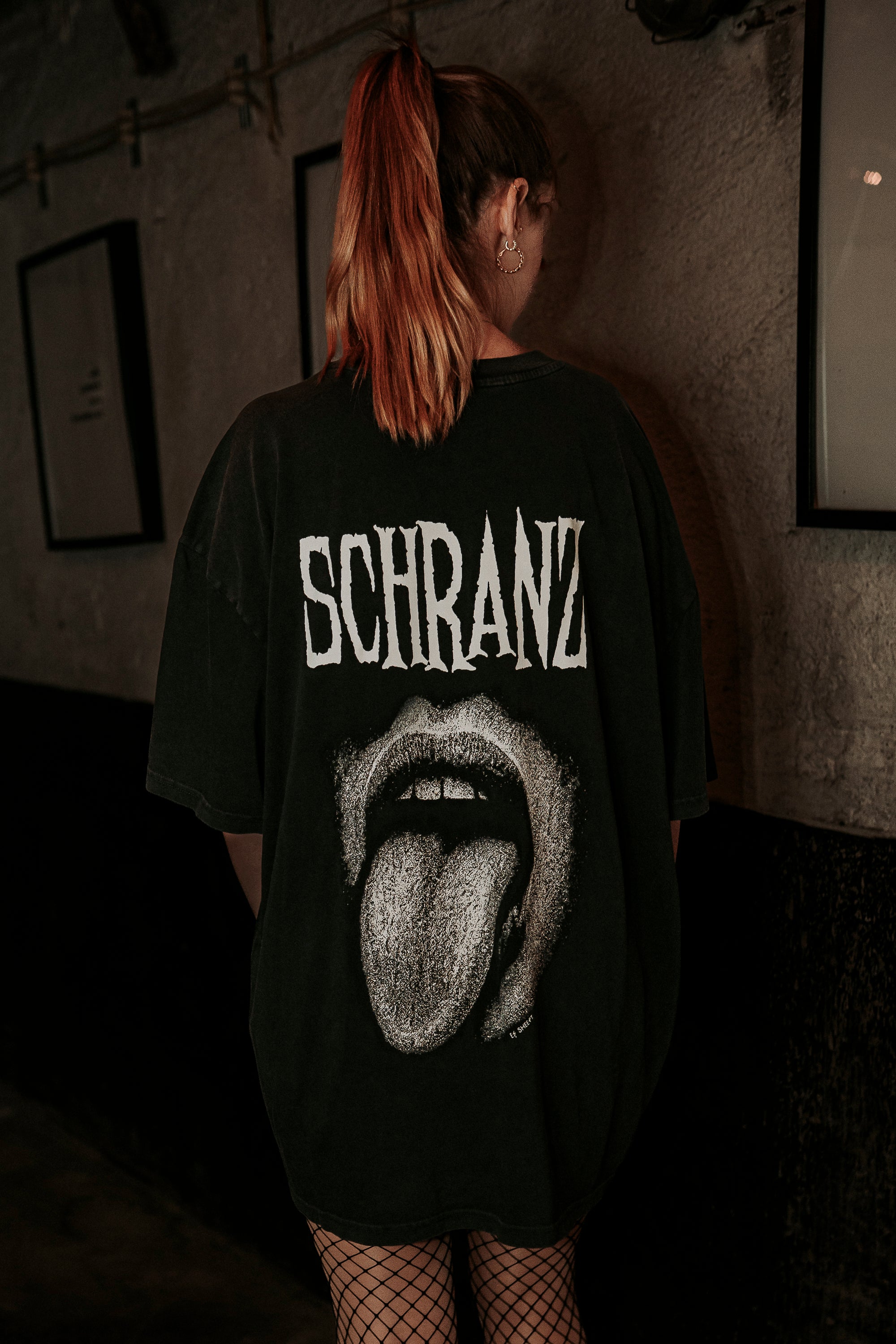 SCHRANZ. | Heavy Cotton oversized T-Shirt | Backprint