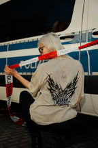 AVE | SYSTEM ERROR | Heavy Cotton Oversized T-Shirt | Backprint
