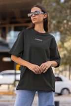 COSINUS | Heavy & Washed oversized T-Shirt | Front- & Backprint
