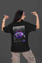 DISCONNECTED | Heavy Cotton oversized T-Shirt | Front- & Backprint