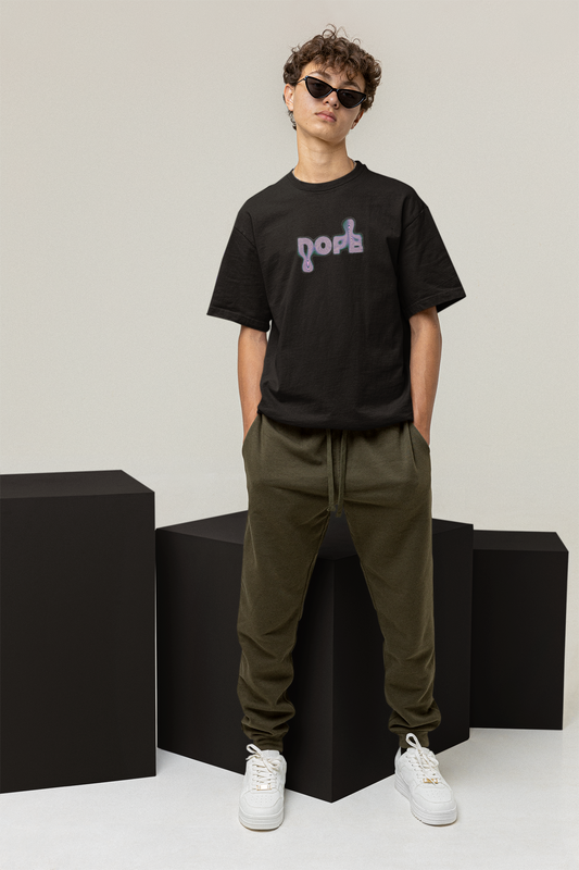 DOPE | Heavy Cotton oversized T-Shirt | Frontprint