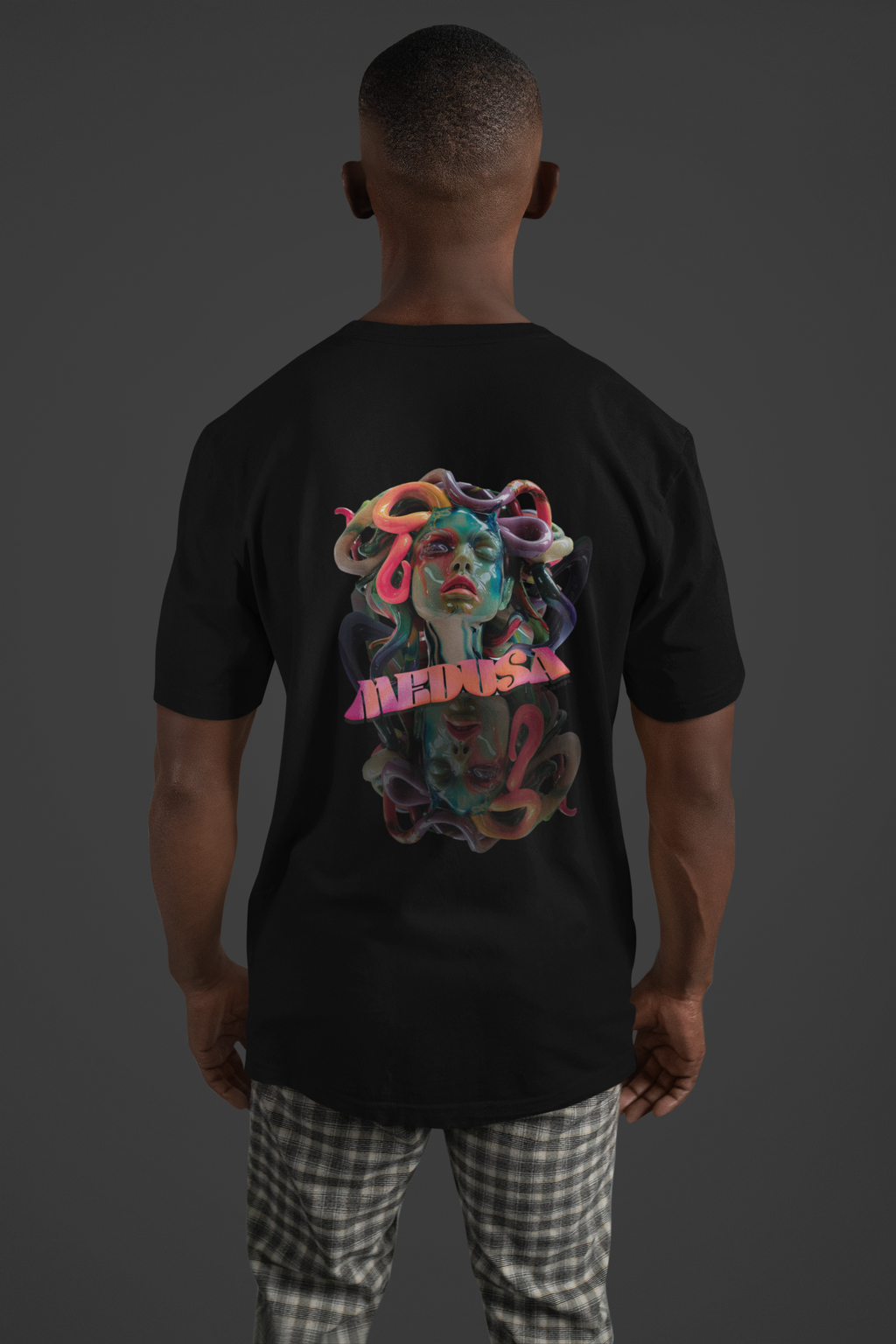 MEDUSA | Heavy Cotton oversized T-Shirt | Front- & Backprint