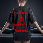 NICE PEOPLE | Heavy Cotton oversized T-Shirt | Backprint