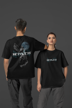 RESTLESS | Heavy Cotton oversized T-Shirt | Front- & Backprint