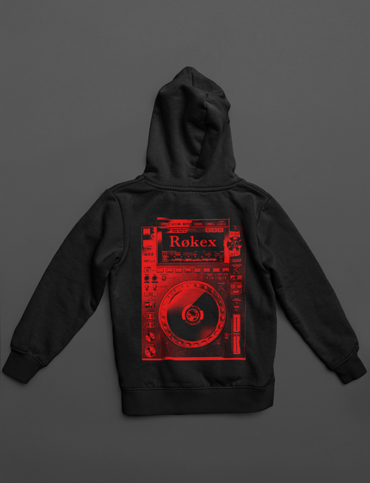 Røkex | Heavy Cotton oversized Hoodie | Front- & Backprint