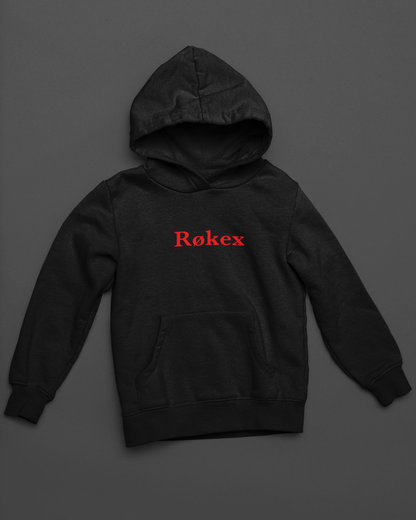 Røkex | Heavy Cotton oversized Hoodie | Front- & Backprint