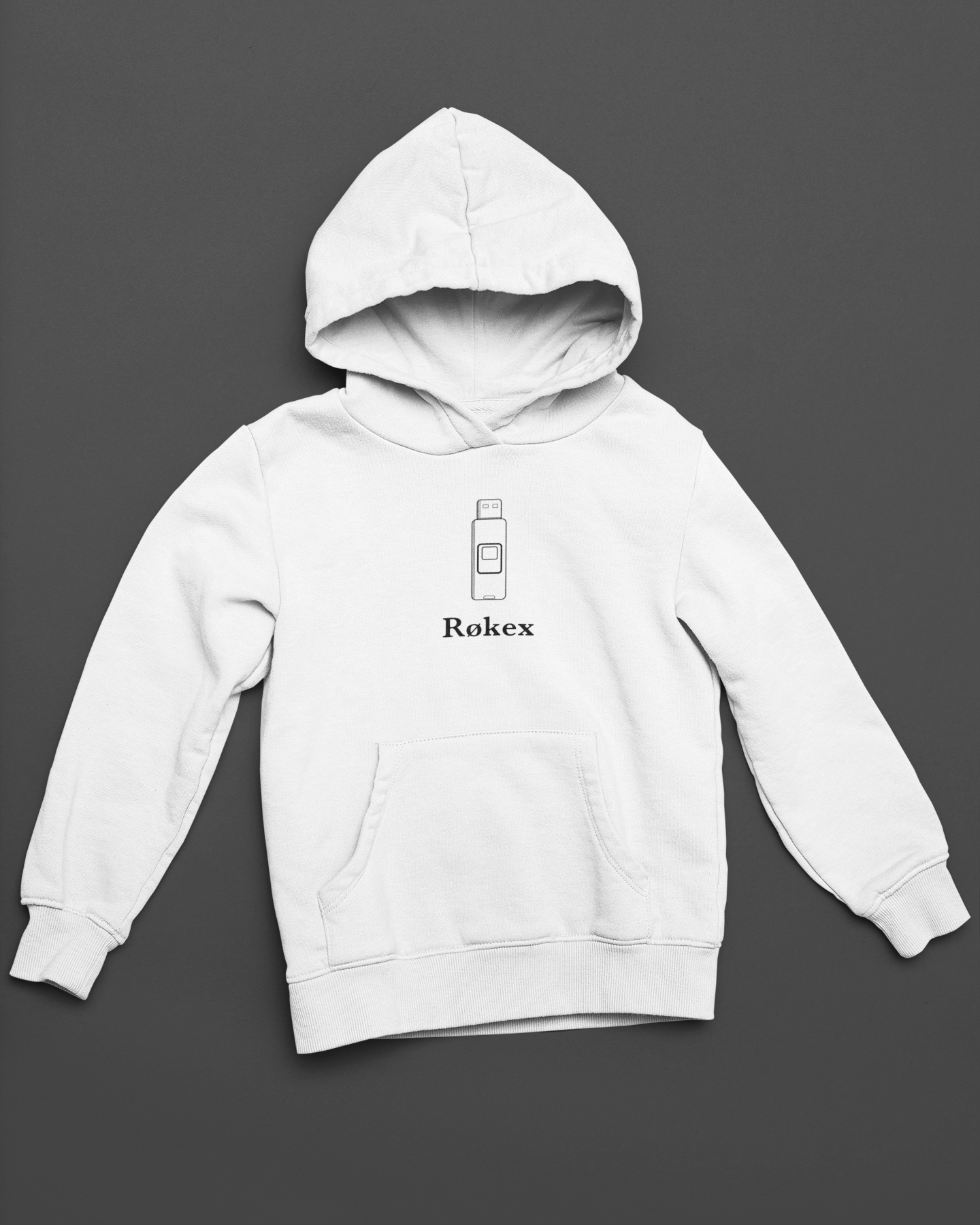 Røkex | Heavy Cotton oversized Hoodie | Front- & Backprint