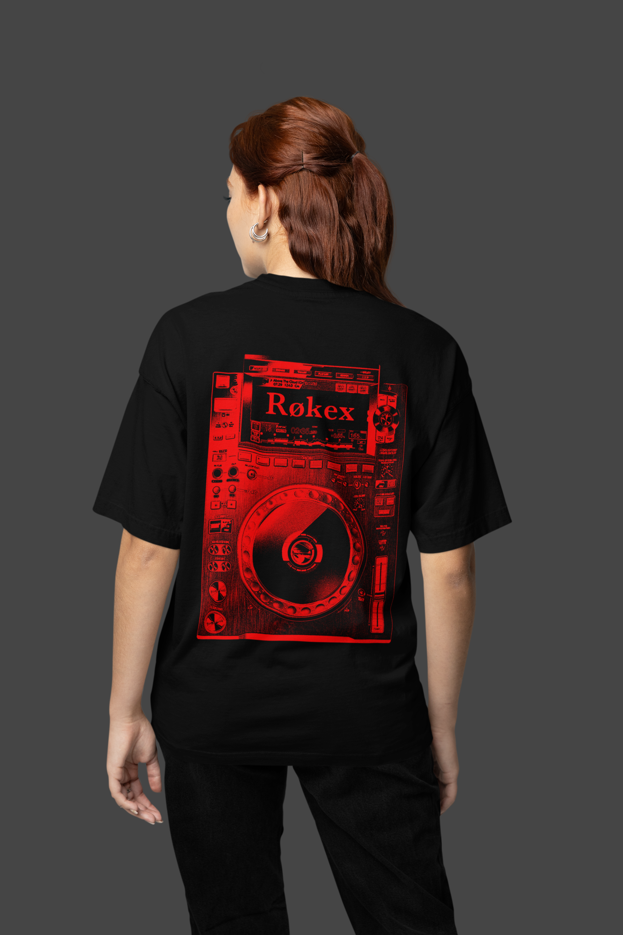 Røkex | Heavy Cotton oversized T-Shirt | Front- & Backprint