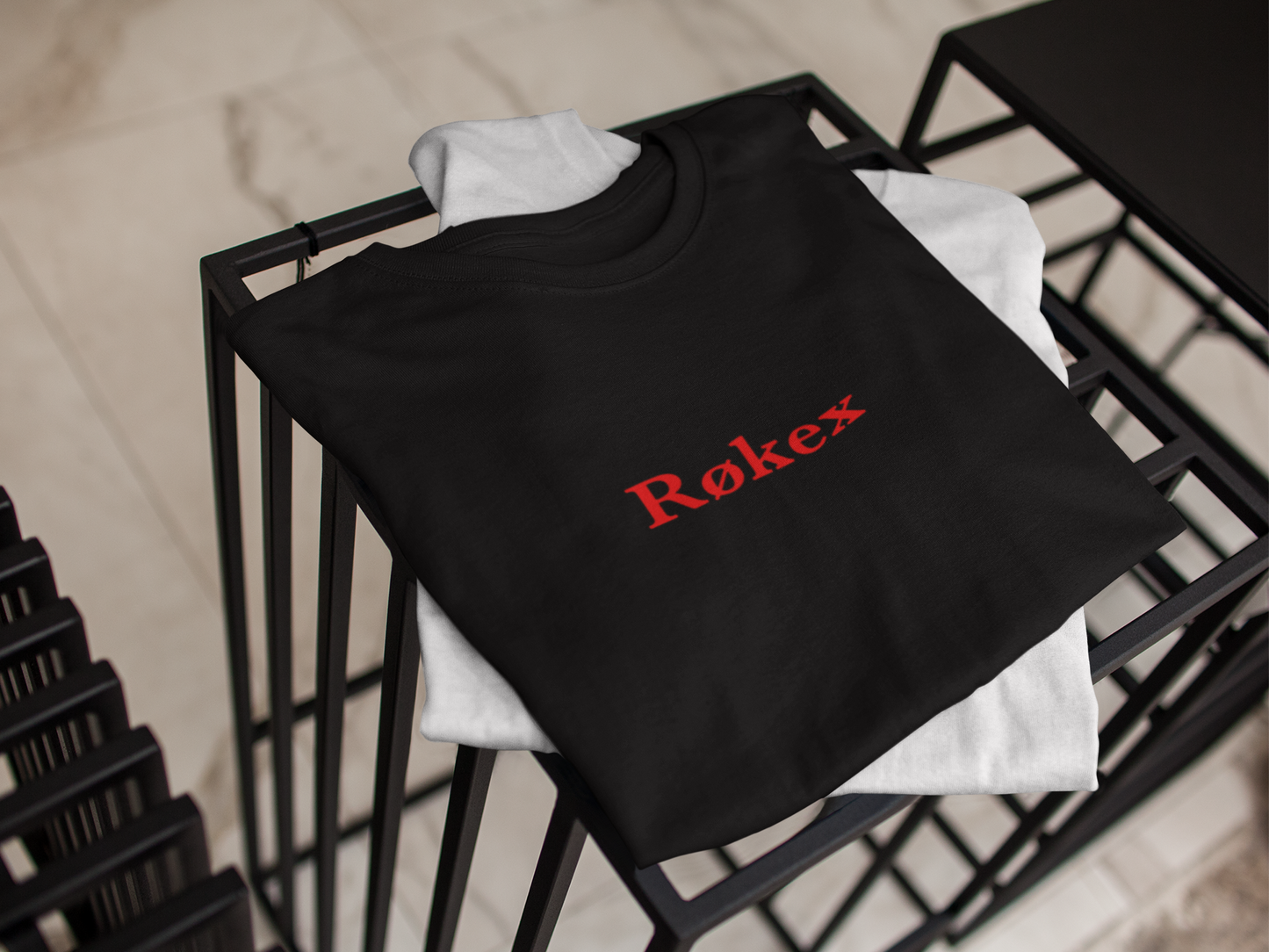 Røkex | Heavy Cotton oversized T-Shirt | Front- & Backprint