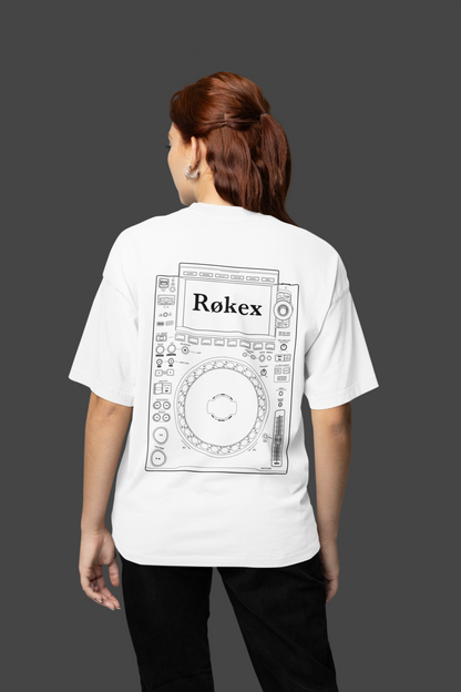 Røkex | Heavy oversized T-Shirt | Front- & Backprint